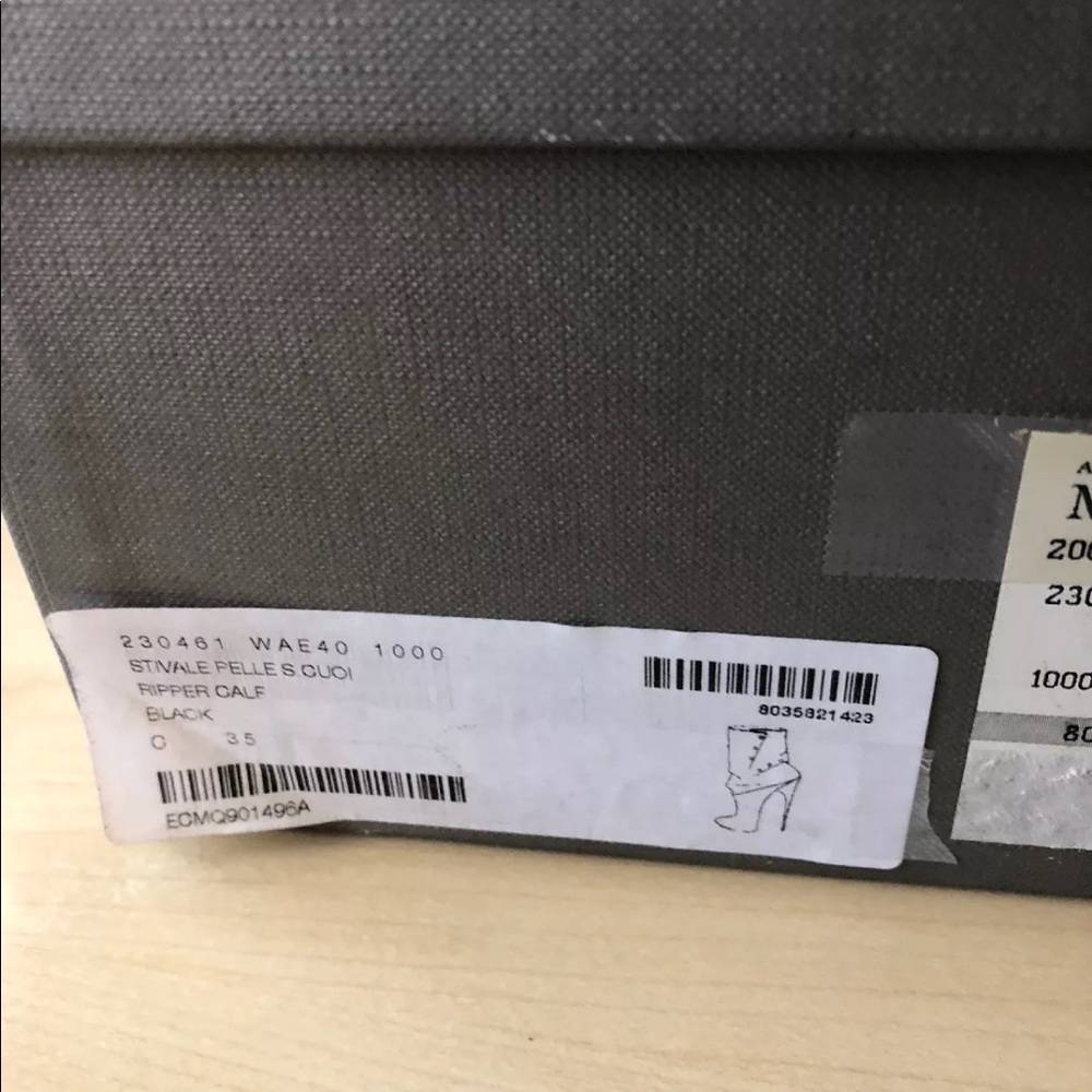 ❌SOLD❌ Alexander McQueen Leather Snap Boots - Picture 5 of 8